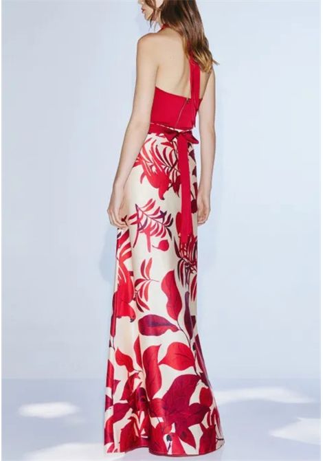 Coordinato  top e gonna con cintura TWINS | Abiti | T4931G T4931T T4931CWINE